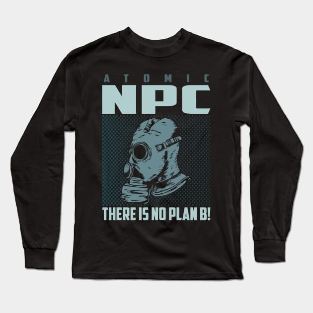 ATOMIC NPC 09 Long Sleeve T-Shirt by 2 souls